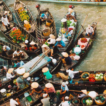 Mercado flotante de Cai Rang - Danang