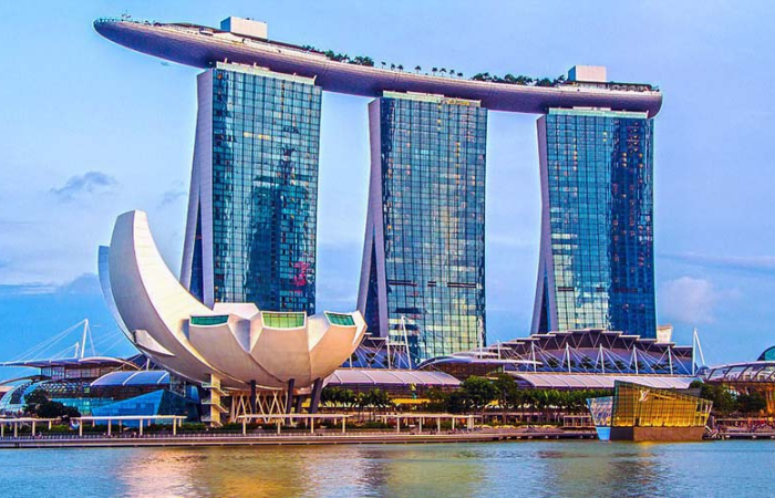 Marina Bay - símbolo de lujo y modernidad