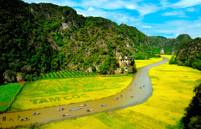La natural de Vietnam en agosto