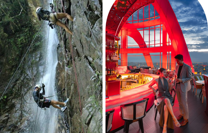 variedad de actividades