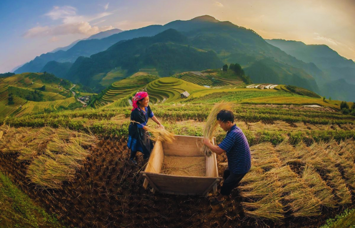 personas étnicas que viven en Ha Giang