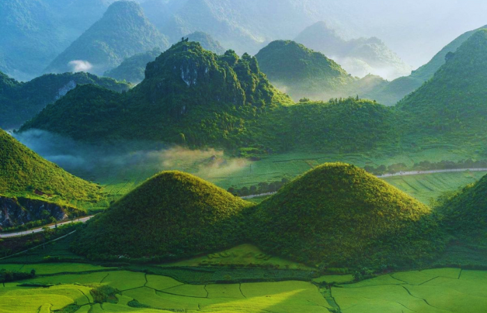 montañas gemelas Núi Đôi