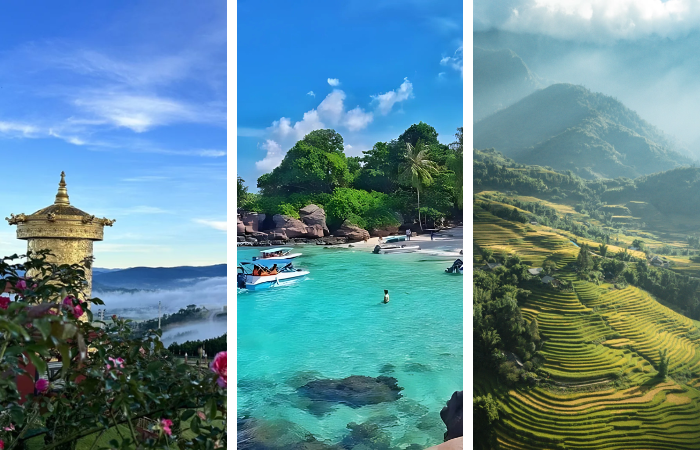 Destinos turísticos destacados de Vietnam en agosto