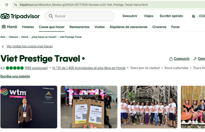 tripadvisor evaluacion