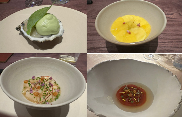 Los platos del restaurante