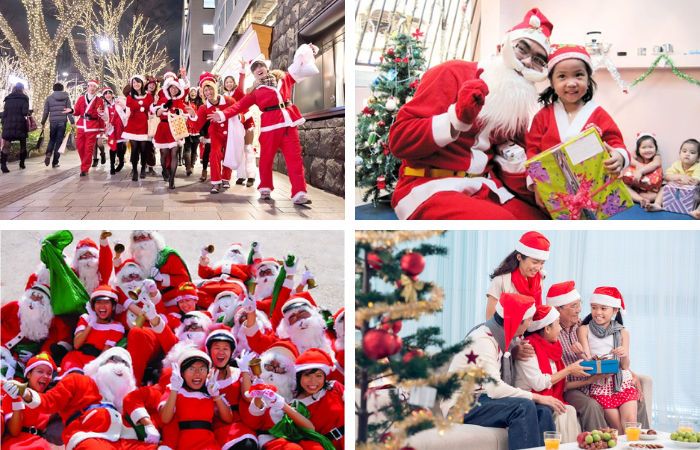 Los vietnamitas celebran la Navidad juntos