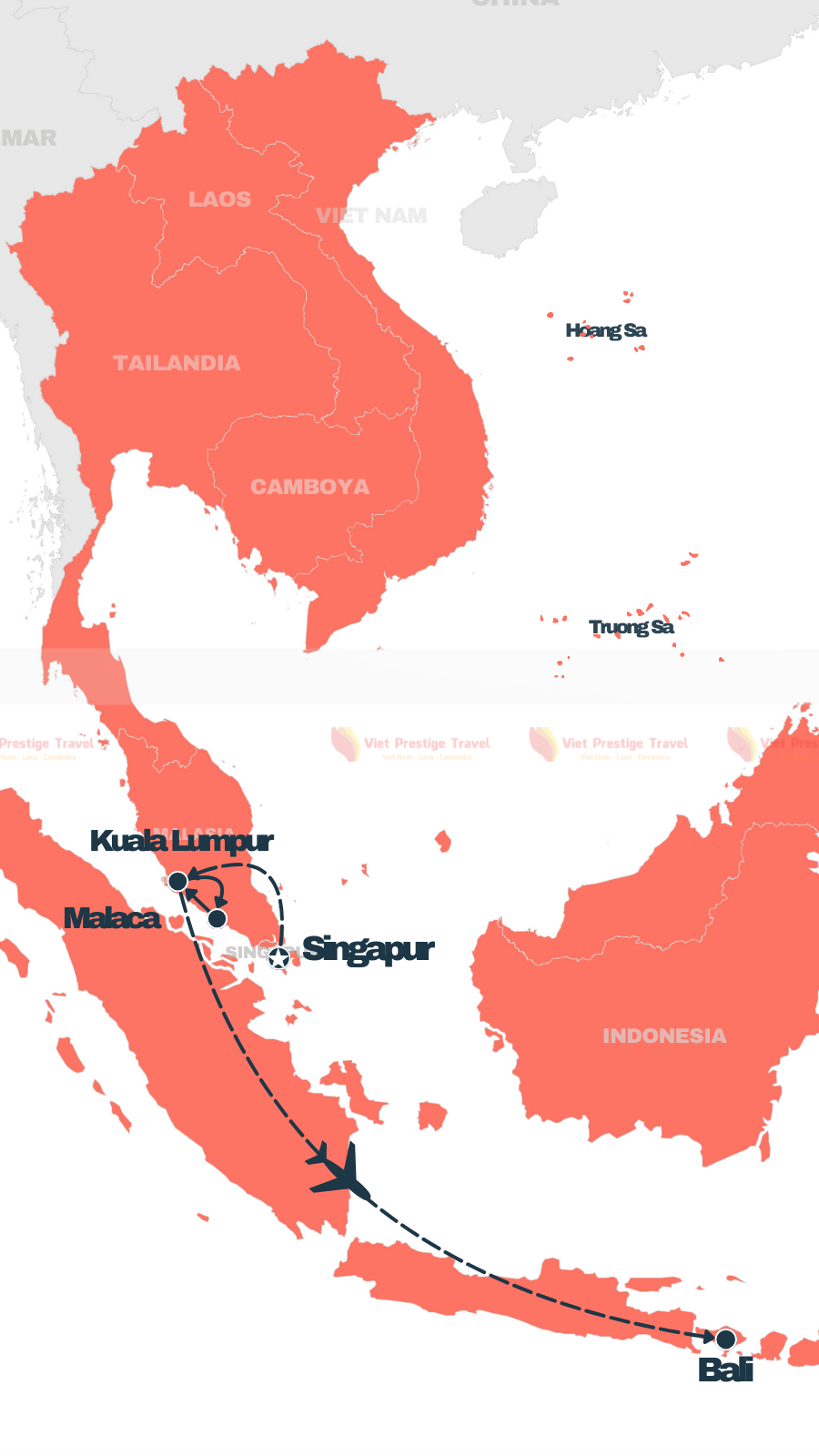 VIAJE POR SINGAPUR MALASIA Y BALI