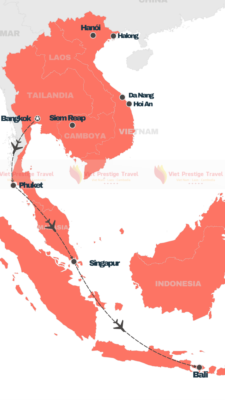 PAQUETE INCREÍBLE A TAILANDIA SINGAPUR E INDONESIA