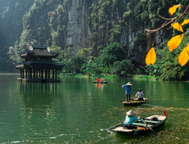 Paisajes kársticos en Ninh Binh y Trang An
