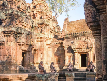 Templos de Angkor Thom y Angkor Wat