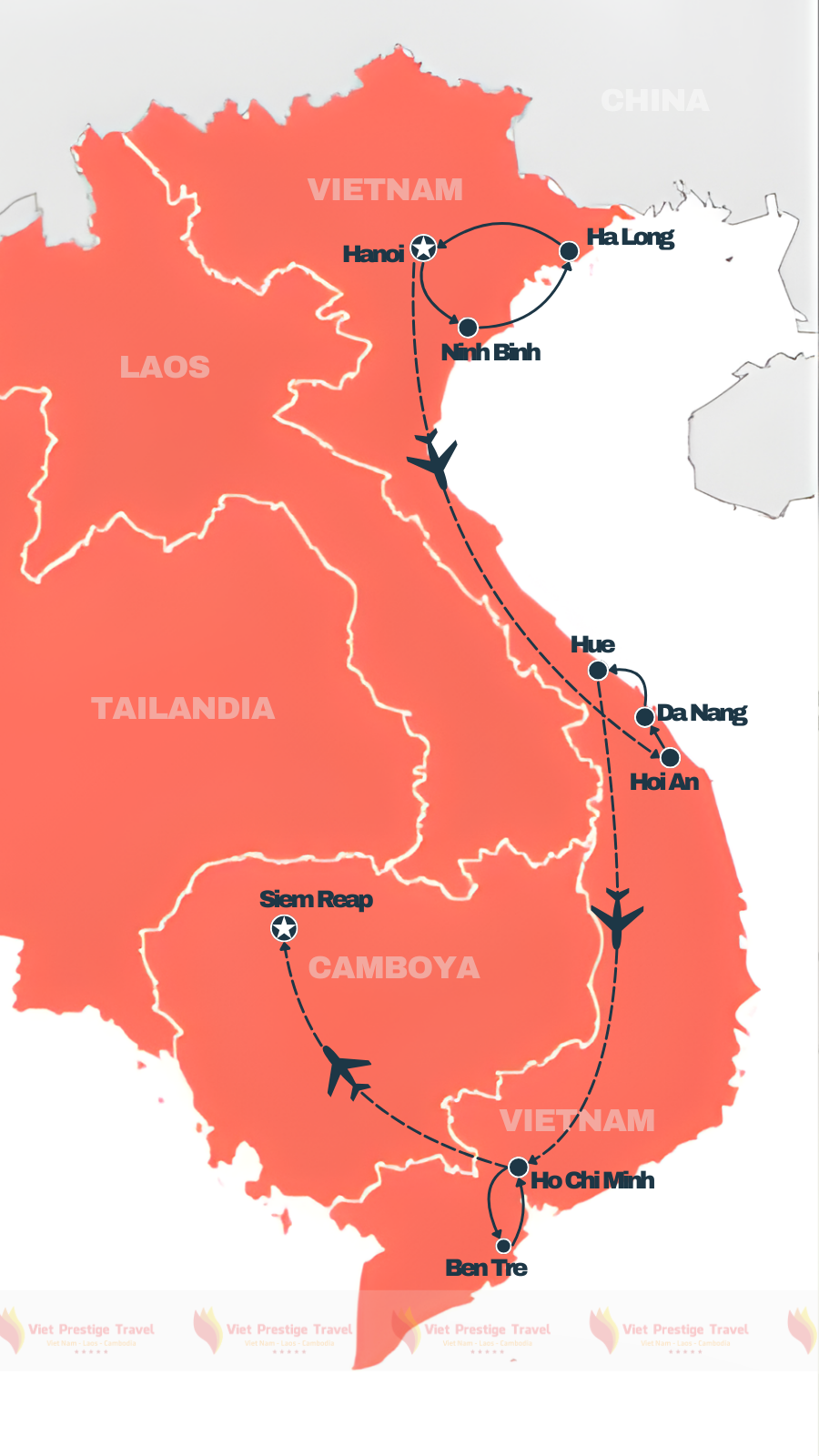 RUTA CLÁSICA POR VIETNAM Y CAMBOYA PARA MUJERES