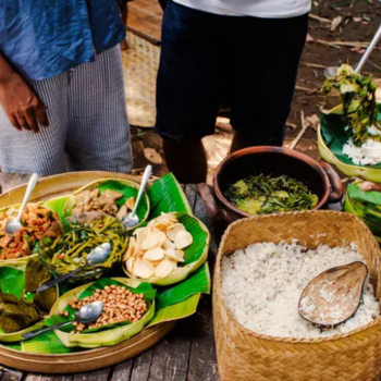 Experiencia agrícola y gastronomía local – Taman Ayun – Cena en palacio