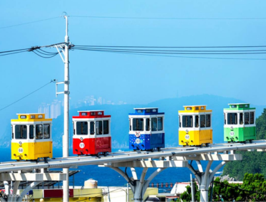 Cápsula del Parque Blue Line Haeundae